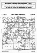 Lake Eunice T138N-R42W, Becker County 1992 Published by Farm and Home Publishers, LTD